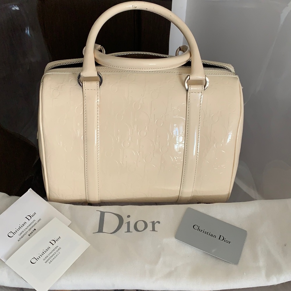 Dior Speedy Patent Leather Bag